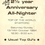 Stafford October 1984 2 1/2 Anniversary 2