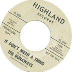 1170 - Runaways - It Don't Mean A Thing - Highland DJ