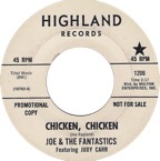 1206 - Joe & The Fantastics feat Judy Carr - Chicken, Chicken - Highland WDJ