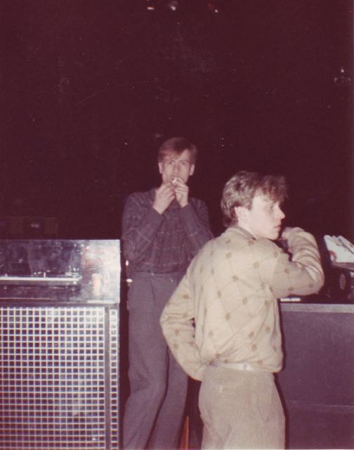 Robin Salter & Nige Lowe Rock City 1986 (© Emma Fitch)