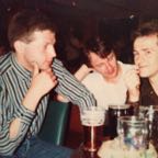 Butch, Tim Finch Gaz Kellett @ gaz's stag doo July 86 (© Jaqui Campbell).jpg