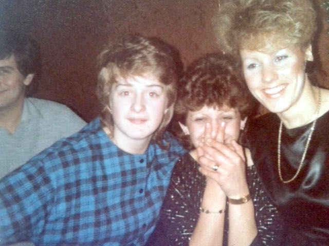 Tracy and Denise ? Gloucester, Steve Smith's ex Yvonne (© Steve Smith)