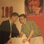 Tony Smith & Ian Clark 100 Club March 1987 (© Tony Smith)