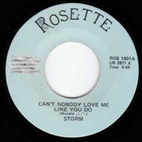 Storm - Can't Nobody Love You Like I Do - Rosette
