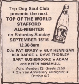 Stafford Advert 1984