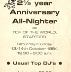 Stafford October 1984 2 1/2 Anniversary