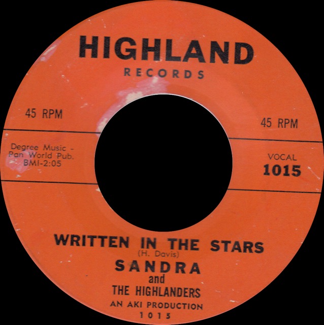 1015 - Sandra & The Highlanders - Written In The Stars - Highland