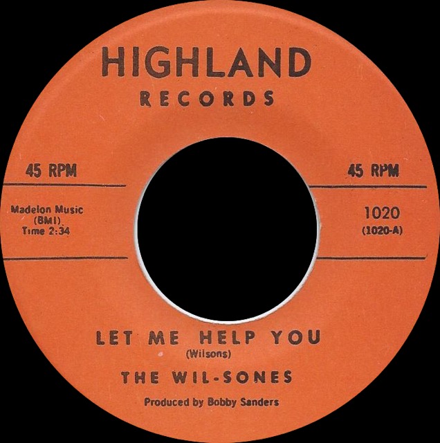 1020 - Wil-Sones - Let Me Help You - Highland