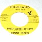 1166 - Tommy Cooper - Sweet Words Of Love - Highland