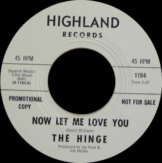 1194 - The Hinge - Now Let Me Love You - Highland DJ