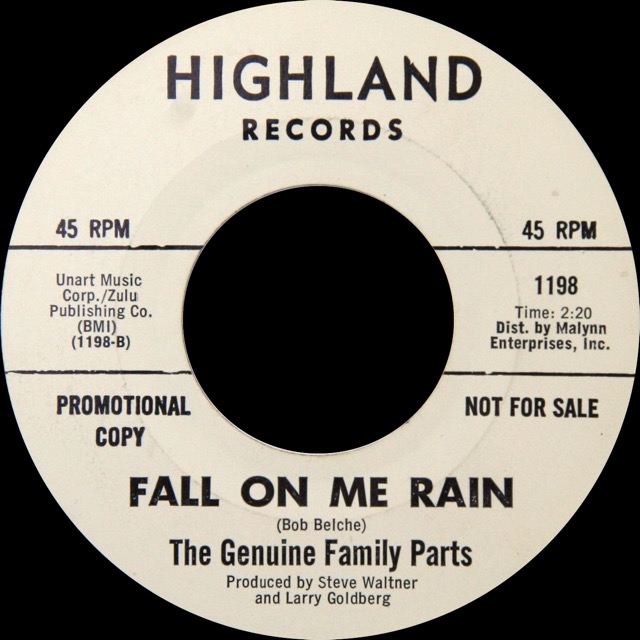 1198 - The Genuine Family Parts - Fall On Me Rain - Highland DJ
