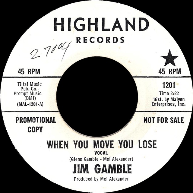 1201 - Jim Gamble - When You Move You Lose - Highland