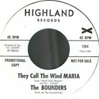 1204 - The Bounders - They Call The Wind Maria - Highland WDJ