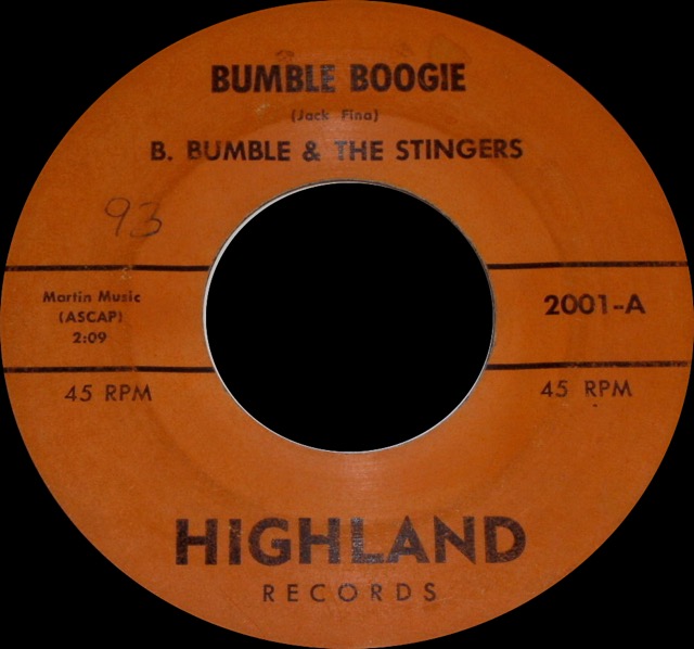 2001 - B Bumble & The Stingers - Bumble Boogie - Highland
