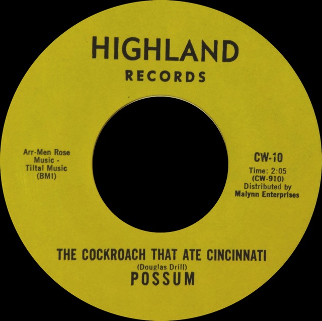CW 10 - Possum - The Cockroach That Ate Cincinatti - Highland (CW 910)