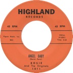 Rosie & The Originals - Angel Baby - Highland (Orange) 1011
