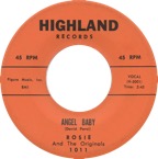 Rosie & The Originals - Angel Baby - Highland (Orange) 1011