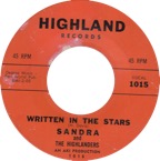 Sandra & The Highlanders - Written In The Stars - Highland 1015