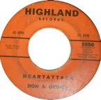 Don & Dewey - Heartattack - Hghland 1050
