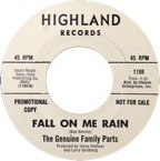 The Genuine Family Parts - Fall On Me Rain - Highland 1198 DJ