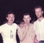 Billy Mercer, Stu and Rob Marriott TOW Stafford mid 80s (© Stuart & Penny Raith)