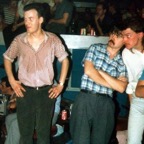 Very Sweaty Stu.. Stan to the right..Eddie Parker and Lorraine Chandler night TOTW (© Stuart & Penny Raith)